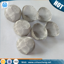 0.625" (5/8") 15.875mm stainless steel chillum tobacco smoking screen brass pipe screens